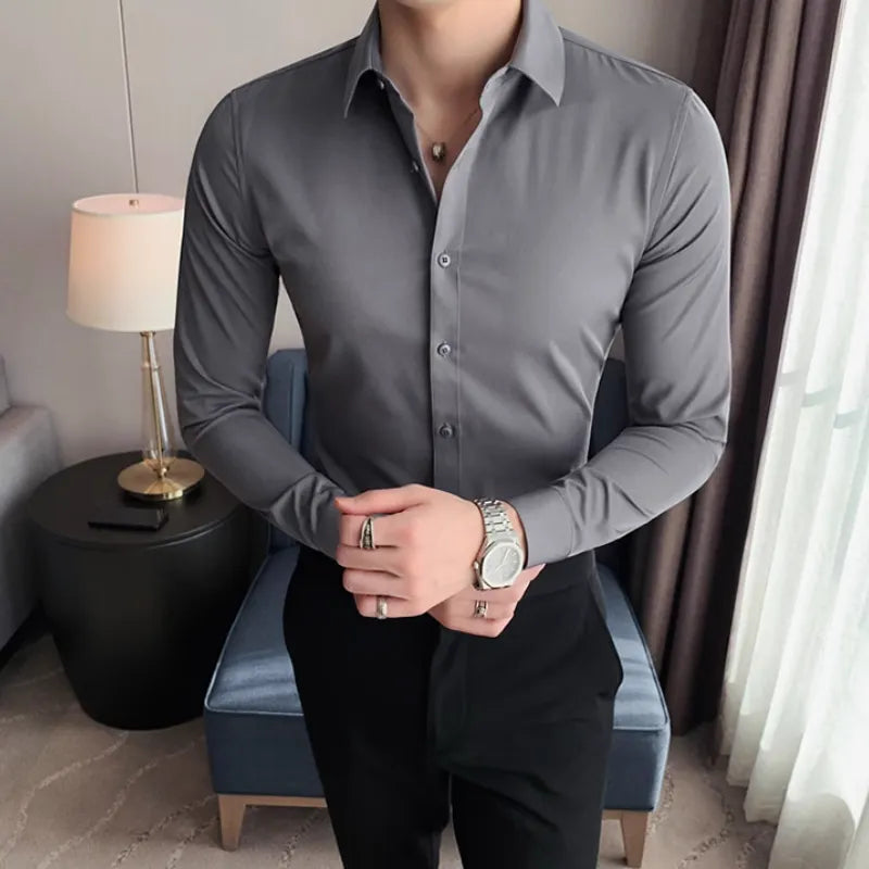 Men's cotton blend shirt – Elegance and comfort for everyday use