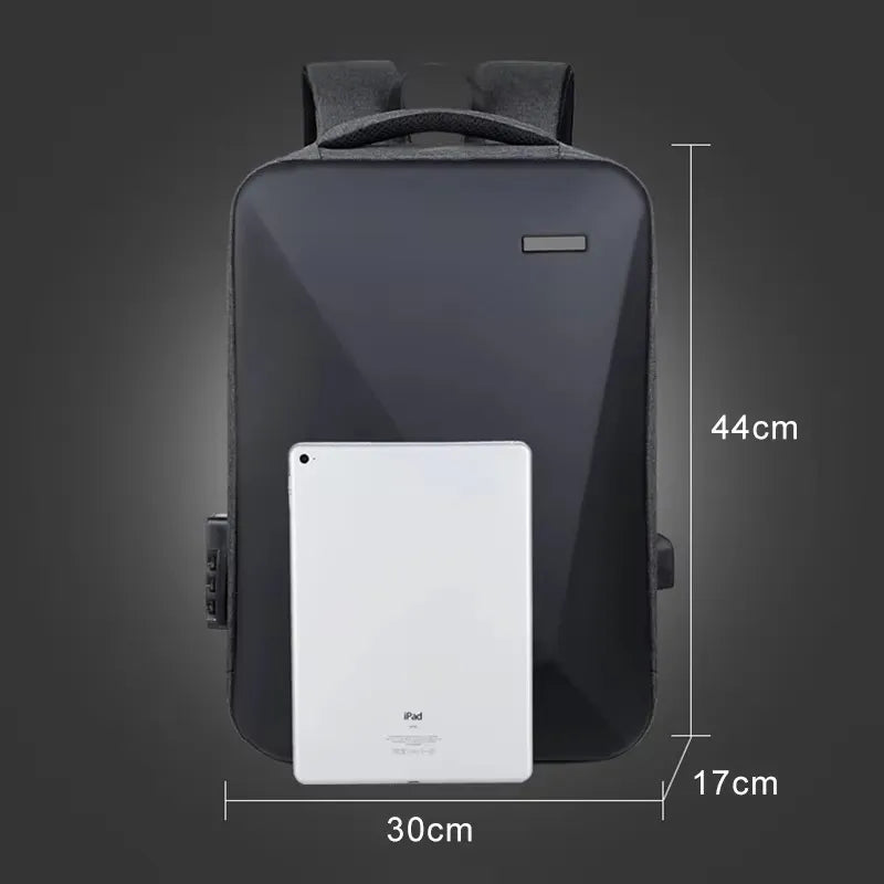 Professional Backpack – Stylish, with USB port & TSA lock