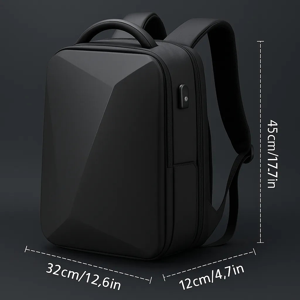 Professional Backpack – Minimalist Urban Design with USB Port and TSA Lock